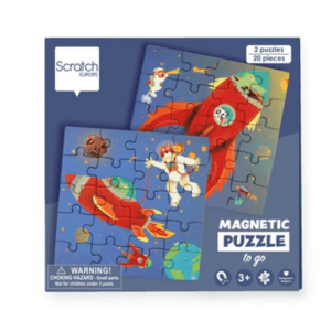 Livre puzzle magnétique espace