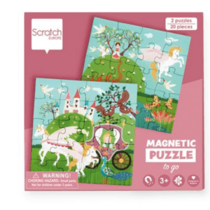 Livre puzzle magnétique princesse