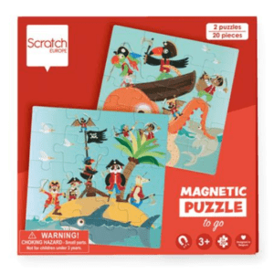 Livre puzzle magnétique pirates