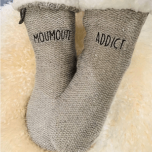 Chaussettes Moumoute addict – gris