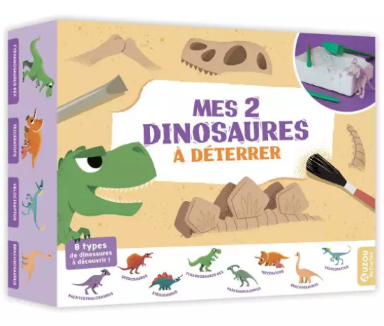 Kit à déterrer – dinosaures