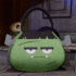 Sac velours Halloween- Frankie