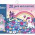 Ma pochette de 20 jeux - Licorne