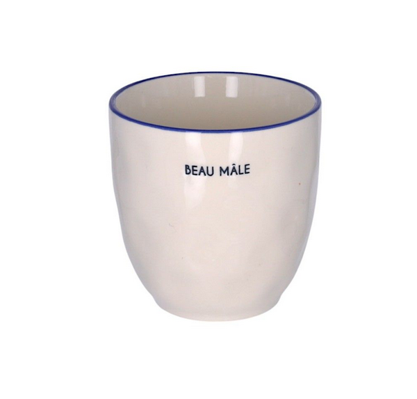 Tasse à café beau mâle