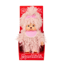 peluche monchichi rose
