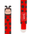 Stylo effaçable coccinelle