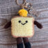 Porte clefs crochet - toast