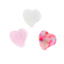 bébé barrettes coeur