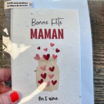 carte à graines maman