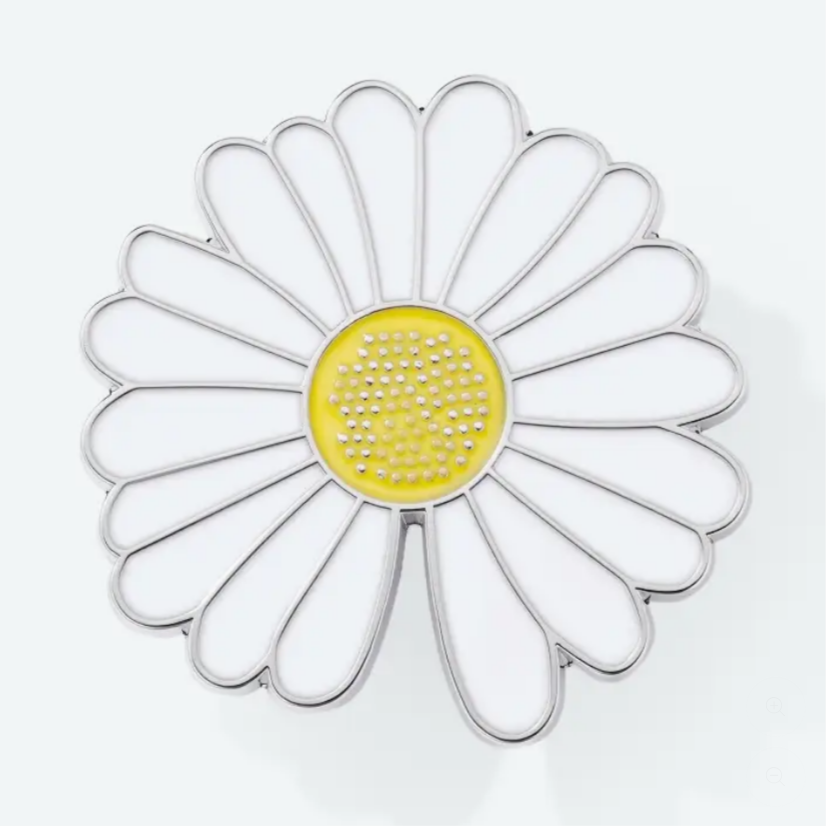 Pin’s marguerite émaillé | Accessoire fleuri et joyeux