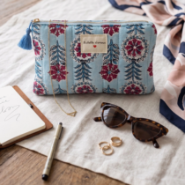 pochette bichette damour bleu