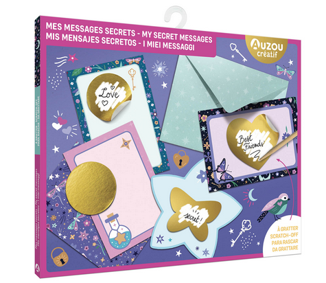 Ma pochette d’artiste – mes messages secrets