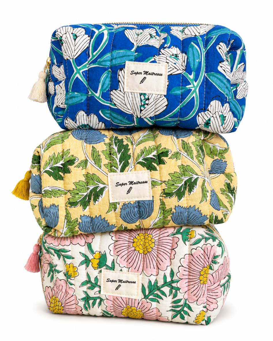 Trousse matelassée « Super Maîtresse »