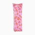 Matelas gonflable bord de mer rose
