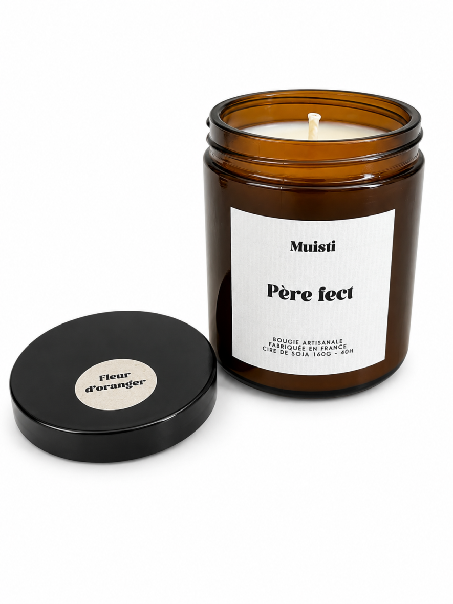 Bougie parfumée Père fect Fleur d’oranger