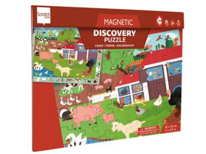 Puzzle magnétique 2en1 – ferme