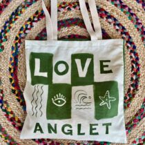 totebag anglet vert
