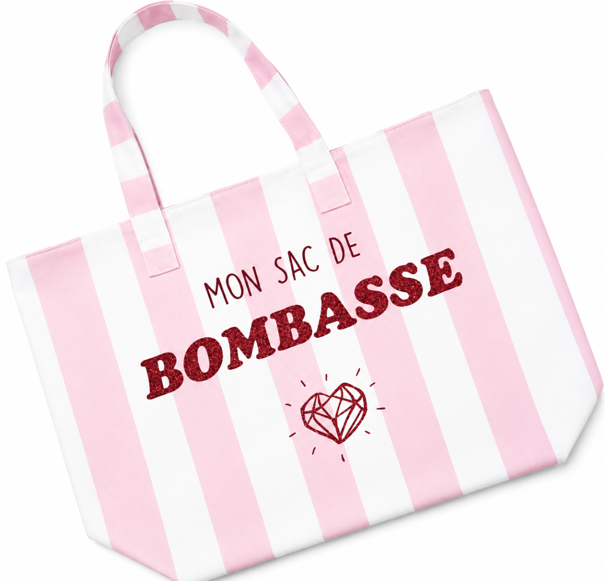 Cabas de plage « Mon sac de bombasse »