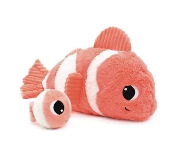 Peluches Poisson maman & son bébé