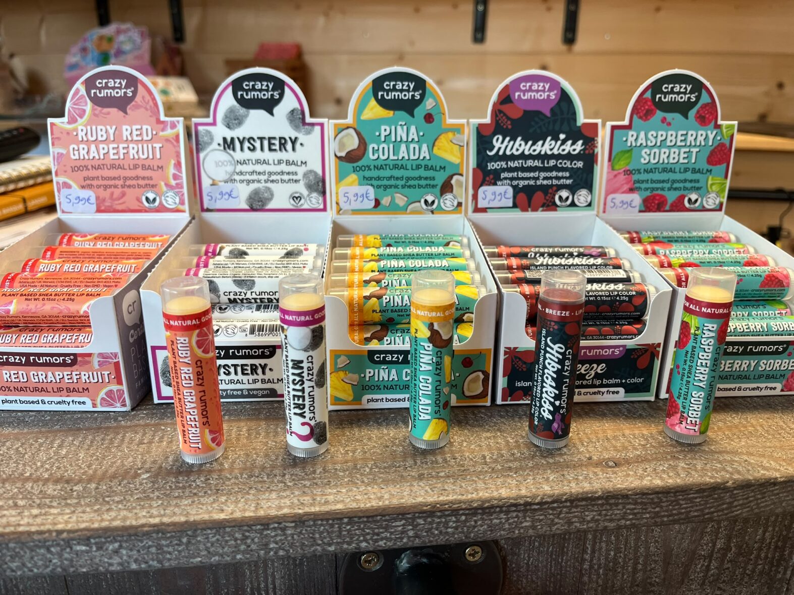Baume à lèvres naturel et vegan