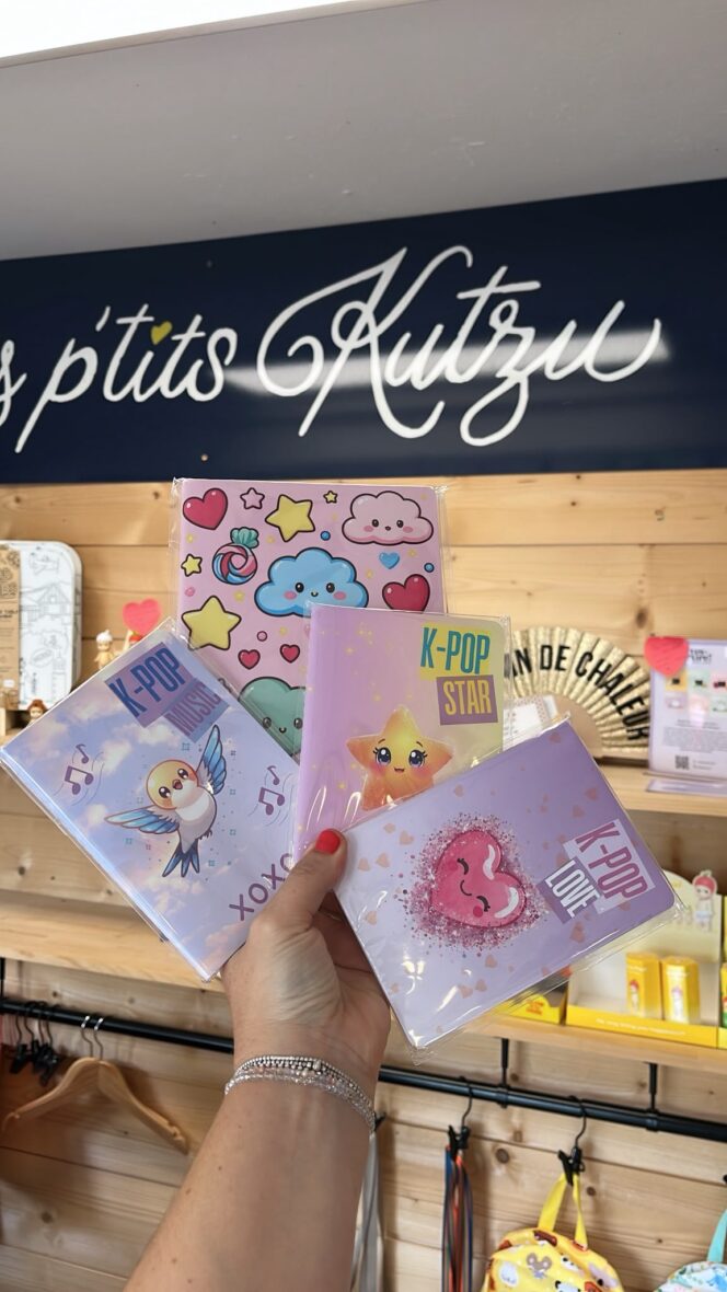 Carnet A6 K-pop kawaii