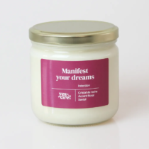 Bougie manifest your dreams
