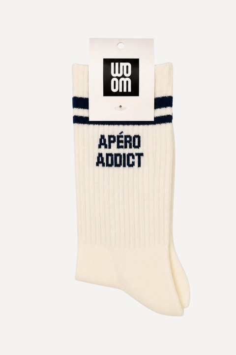 Chaussettes homme « Apéro addict » – cadeau humour
