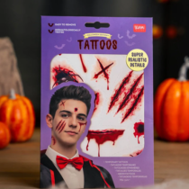 tatouages éphémères blessures halloween